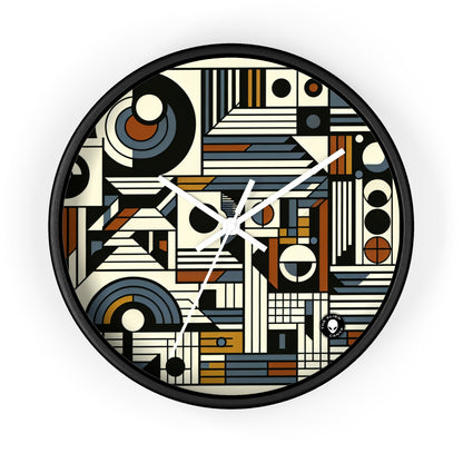 "Urban Elegance: A Concrete Art Exploration" - The Alien Wall Clock Concrete Art