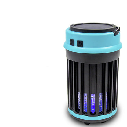 Solar Rechargeable LED Lighting Mosquito Killer