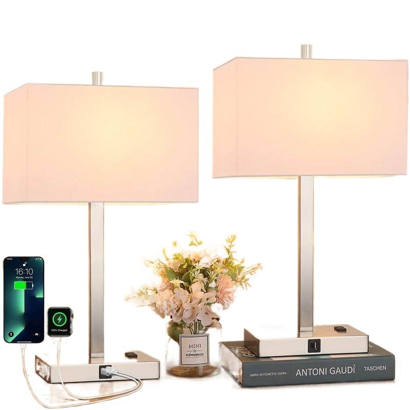 Touch Control Charging Decoration Bedside Lamp