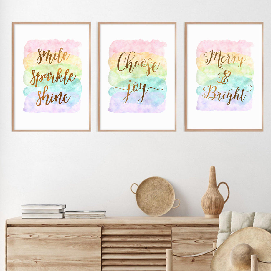 Peinture murale avec citation d'inspiration Vintage, toile d'art nordique, affiche