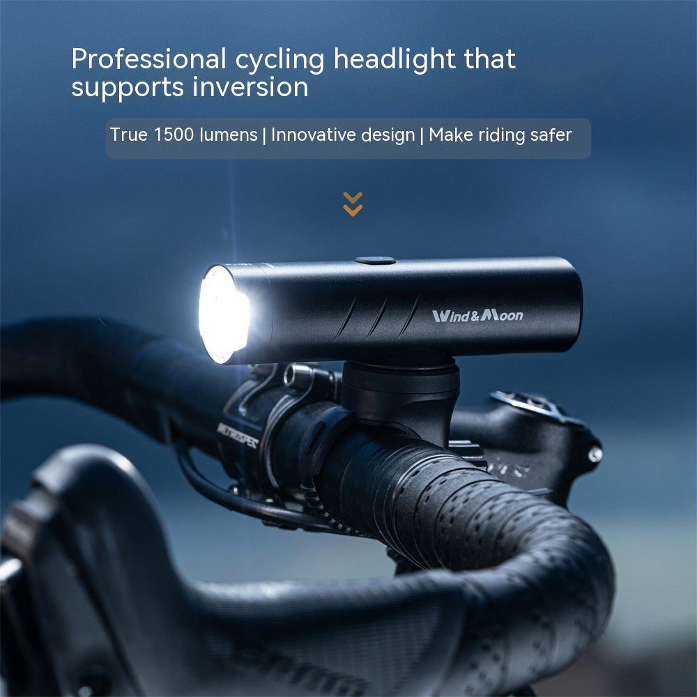 Lumière de vélo de montagne de route, phare de vélo de route de nuit Rechargeable