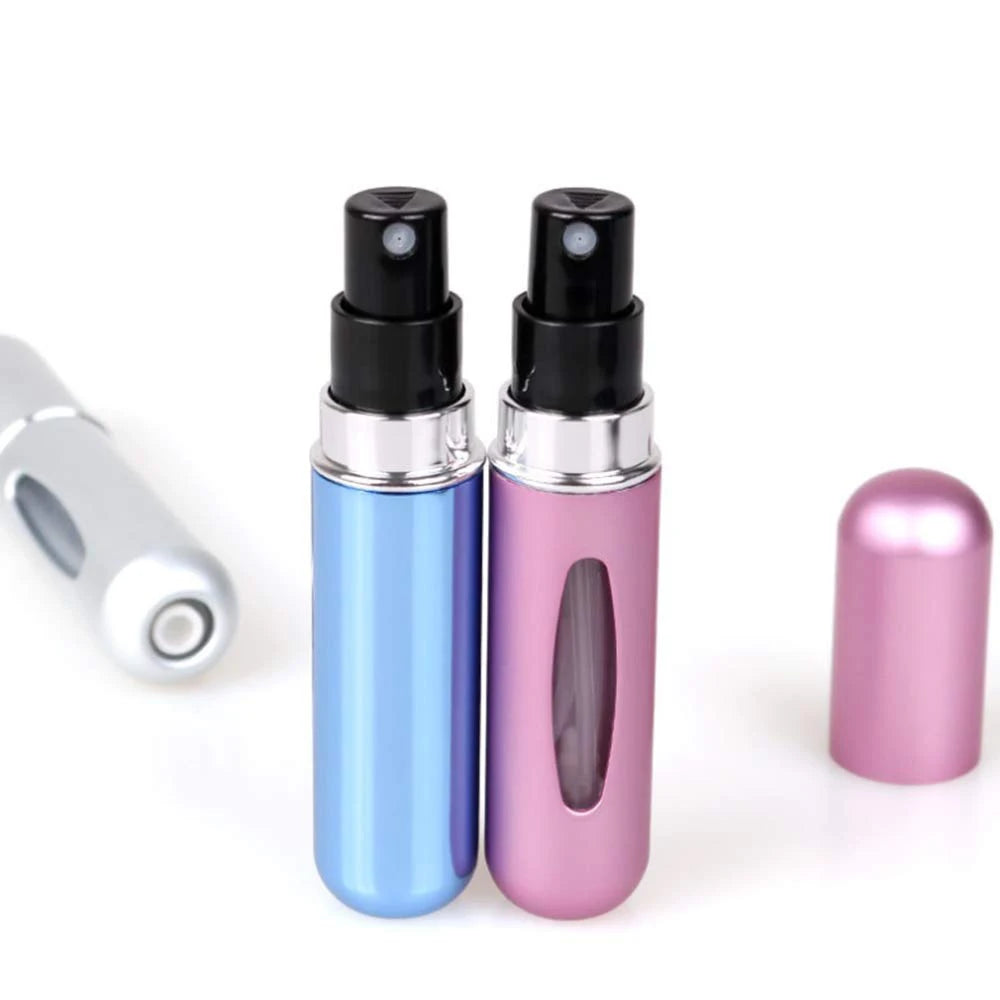 Refillable Mini Perfume Bottle Portable Cosmetic Bottle Spray Bottle Atomizer Spray Container Travel Refillable Bottles 5ml 8ml