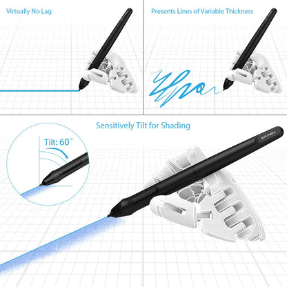 XPPen Artist 15.6 Pro Tableta de dibujo Monitor gráfico Tablero de dibujo de animación digital con 60 grados de función de inclinación Diseño artístico