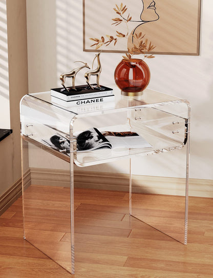 Home Transparent Acrylic Tea Table