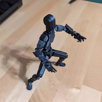 Robot de cambio de forma móvil con múltiples articulaciones 2,0, maniquí impreso en 3D, modelo de acción simulada, muñeca de juguete, regalo para niños