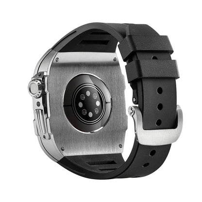 Bracelet de montre coque de protection modifiée tout acier inoxydable titane pur intégré