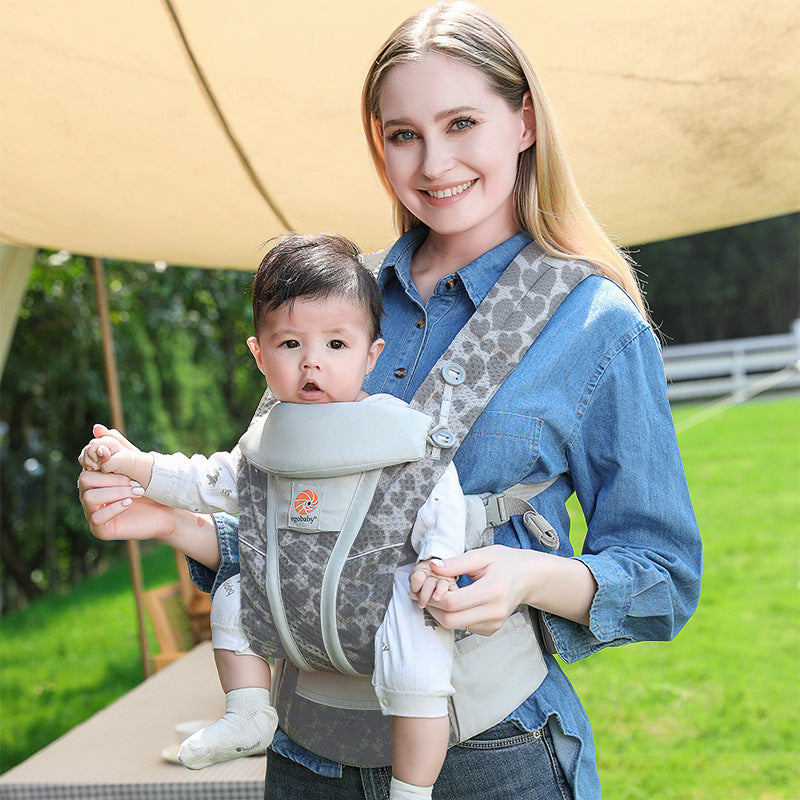 Strap Baby Waist Stool Easy To Go Out Front And Back Two Use