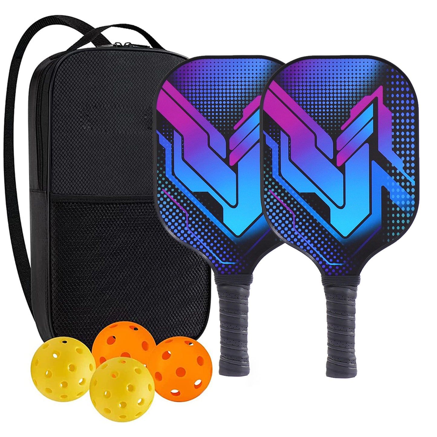 Peak Racket Fiberglass Outdoor Sports