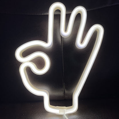 LED Neon Alien Banana Note Shape