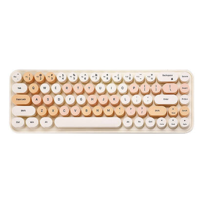 Clavier et souris sans fil Punk, correspondance des couleurs