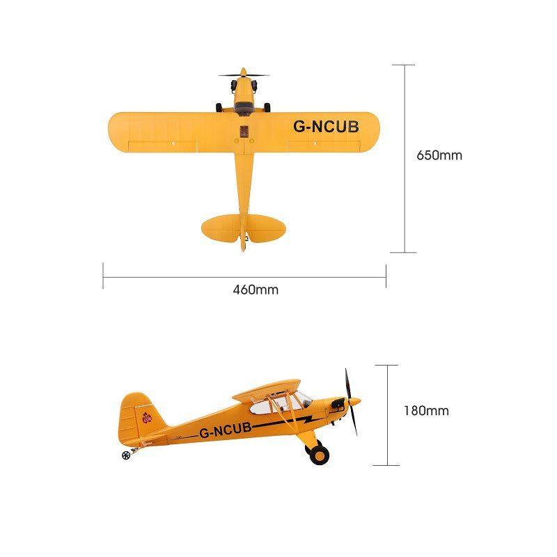 Planeur télécommandé sans balais, véhicule sans pilote télécommandé à voilure fixe