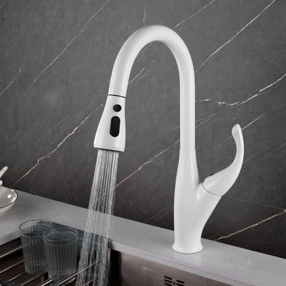 Kitchen Hot And Cold Pull Faucet