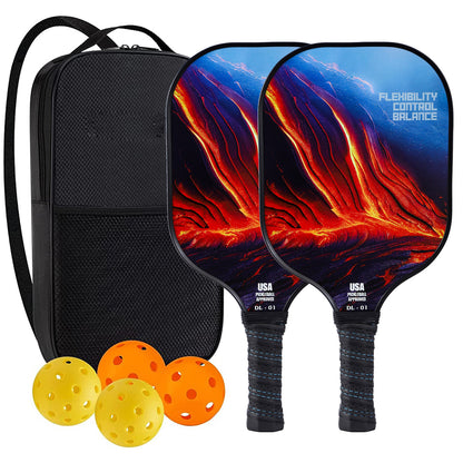 Peak Racket Fiberglass Outdoor Sports