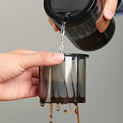 Three-in-one Hand Made Coffee Maker Suit Portable Filter Cup