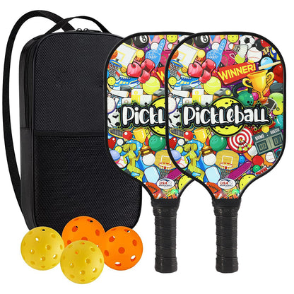 Peak Racket Fiberglass Outdoor Sports