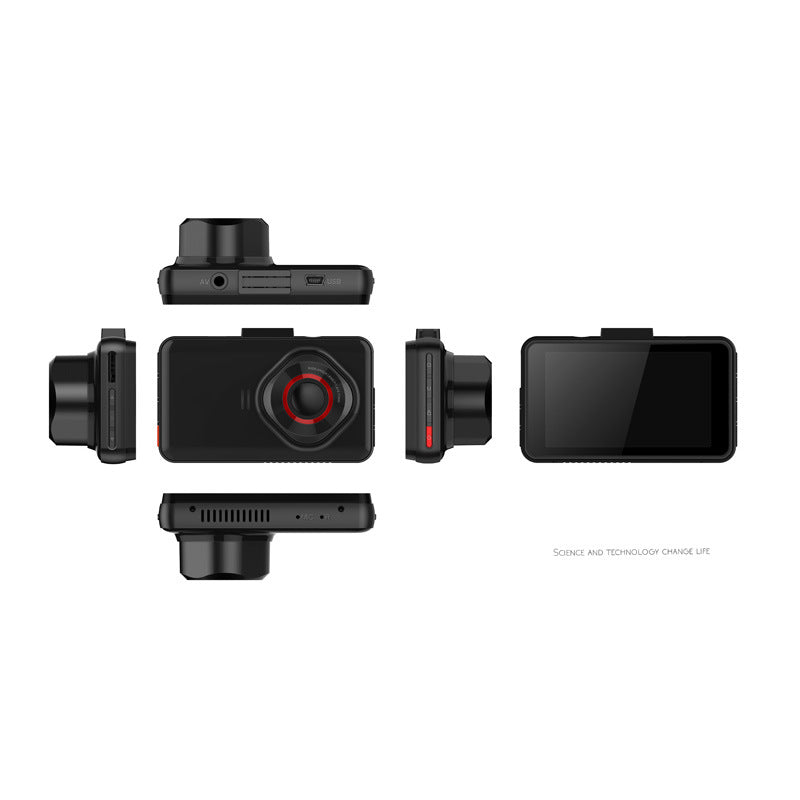 Car Driving Recorder HD 4K Front And Rear