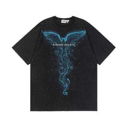 Camiseta de manga corta con estampado Phantom Phoenix para hombre