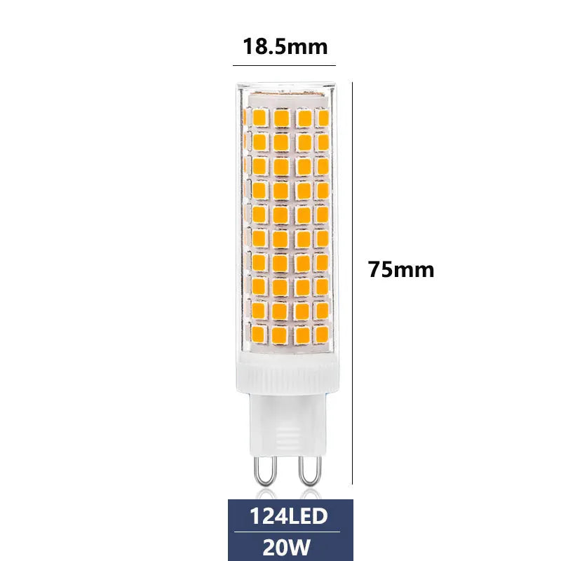 G9 led 5W  9W 12W 15W  20W  AC110V 220V   led lamp Led bulb SMD 2835 3014 LED g9 light Replace 30/40W halogen lamp light