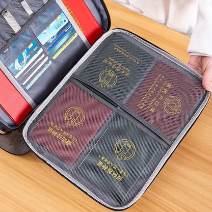 A4 Document Storage Bag Organizer File Stationery Scanner Wallet Travel Case Holder Container Accessories Supplies Product