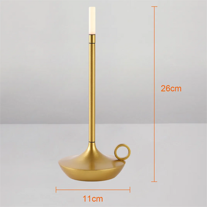 Table lamp for bedroom Rechargeable Wireless touch lamp Camping candle Creative lamp rechargeable USB-C desk lamp