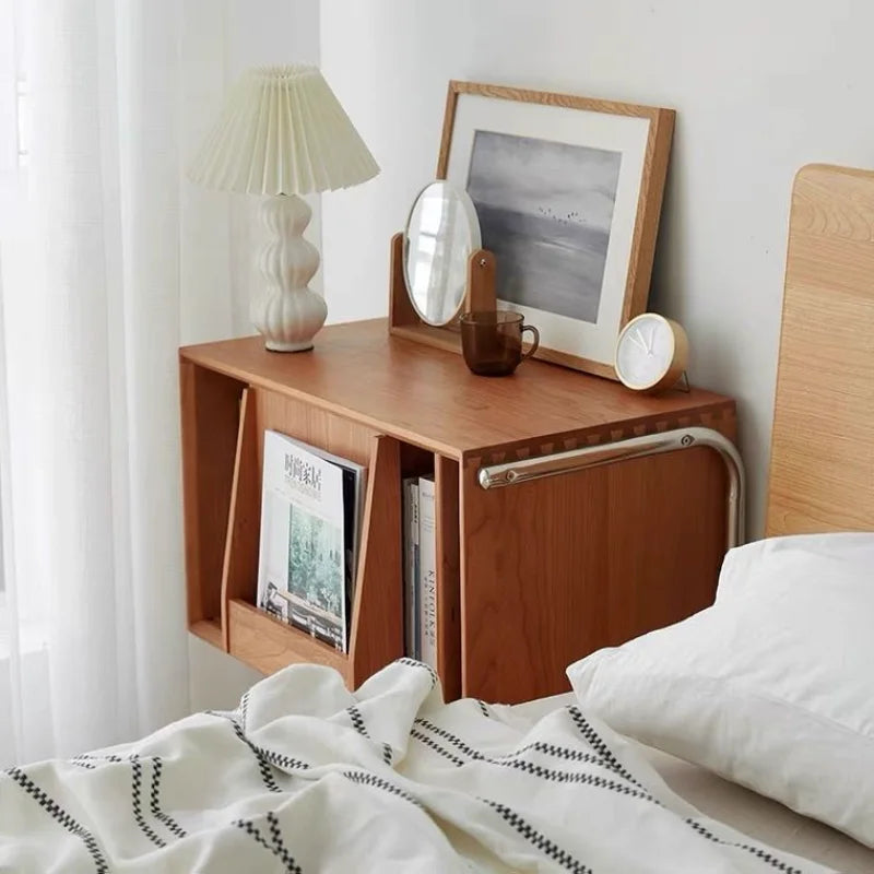 Tables De Chevet en bois massif, petite bibliothèque De salon, côté canapé, Tables De Chevet simples, armoire De balcon, Tables De rangement, meubles De Nuit