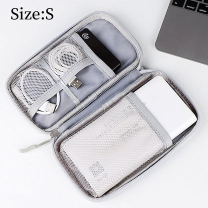 Large Size Travel Organizer Bag Cable Storage Organizers Pouch Carry Case Portable Waterproof Storage Bags for Cable Cord