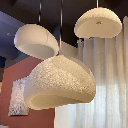 Lámpara colgante Wabi Sabi para mesa de comedor, lámpara colgante japonesa, mesita de noche, sala de estar nórdica, dormitorio, luces suspendidas para restaurante