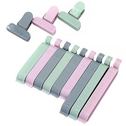 Hot! 5/10/12/20PCS Portable Kitchen Storage Food Snack Seal Sealing Bag Clips Sealer Clamp Plastic Tool Kitchen Accessories