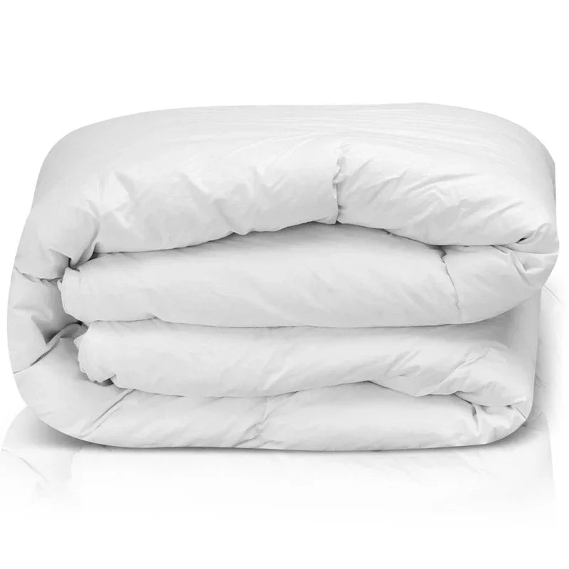 King/Double/simple taille 100% duvet d'oie blanche couette pour automne hiver couette insérer couverture remplissage plume duvet couette couette