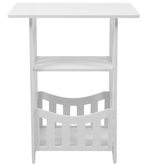 Mesa auxiliar para sofá de sala de estar, mesita de noche hueca para dormitorio, muebles para espacios pequeños, decoración final para dormitorio