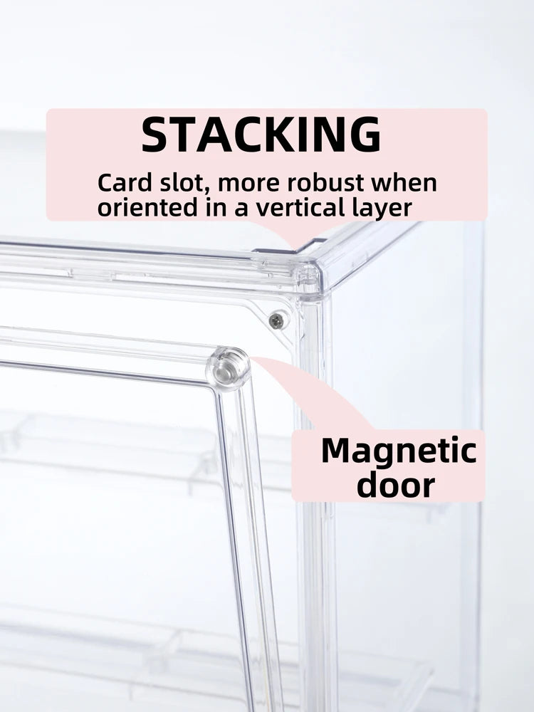 storage box organizer for fingures Acrylic box Blind Box Showcase jewelry organizers Makeup organizer for bag