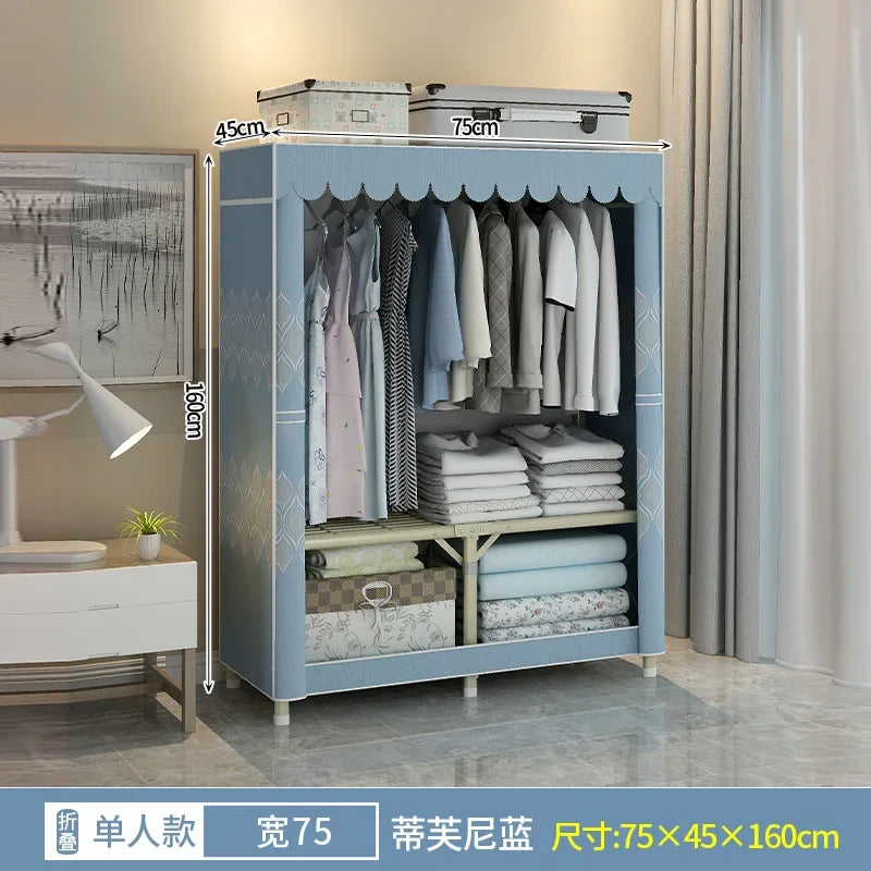 Rack Garment Wardrobes Clothes Mobile Living Room Organizer Display Wardrobes Dressing Meuble De Rangement Modern Furniture