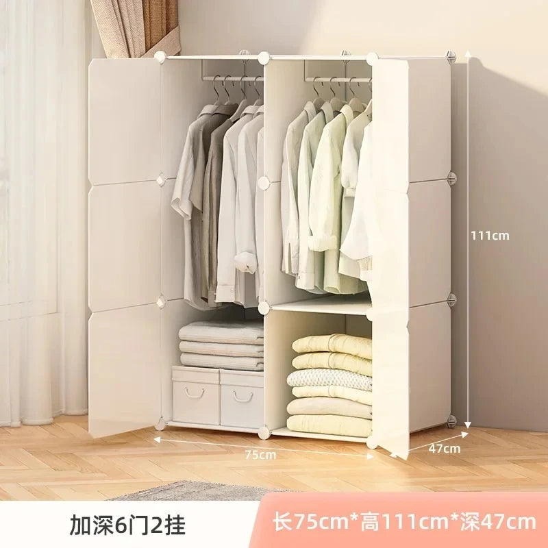 Display Clothes Wordrobe Closet Bedroom Organizer Shoe Storage Fabric Clothing Rack Dressing Rooms Szafki Do Salonu Furniture