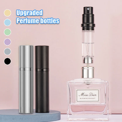 Bouteille atomiseur de parfum améliorée, rechargeable, Portable, conteneur de liquide cosmétique, Mini pulvérisateur de voyage, bouteille à pompe vide