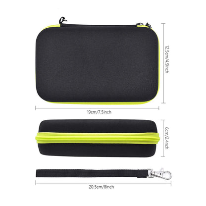 Estuche de almacenamiento EVA Estuche portátil recortadora eléctrica Afeitadora Estuche De Viaje funda protectora bolsa de almacenamiento para Philips One BladeQP2530/2520