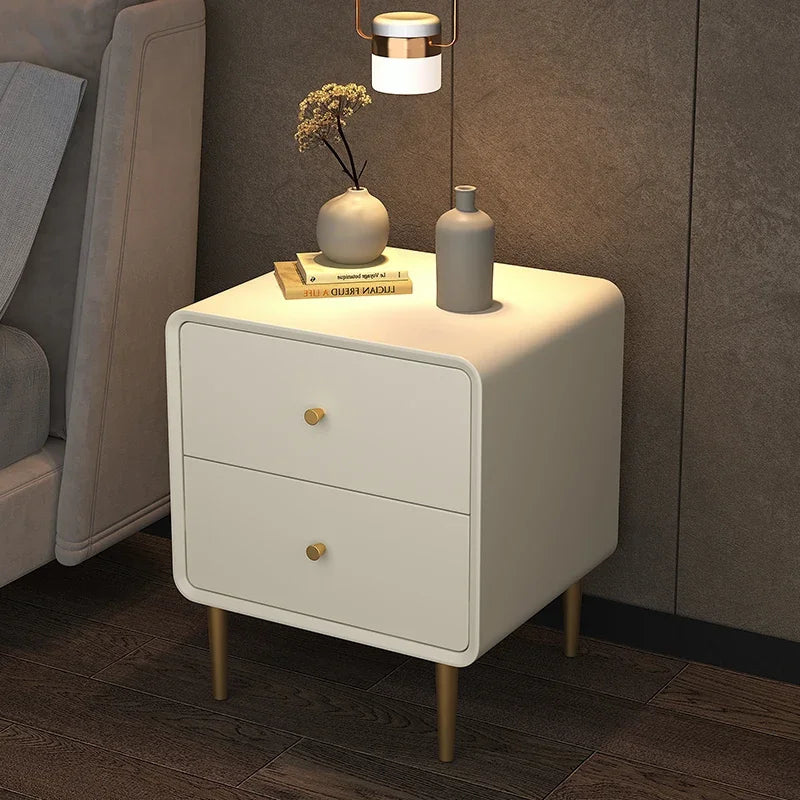 Storage Organizer Bedsides Table Drawers Unique Wood Italian Laden Desk Night Stands Trendy Armoires De Salon Nordic Furniture