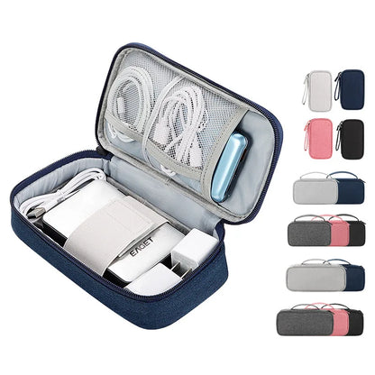 Large Size Travel Organizer Bag Cable Storage Organizers Pouch Carry Case Portable Waterproof Storage Bags for Cable Cord