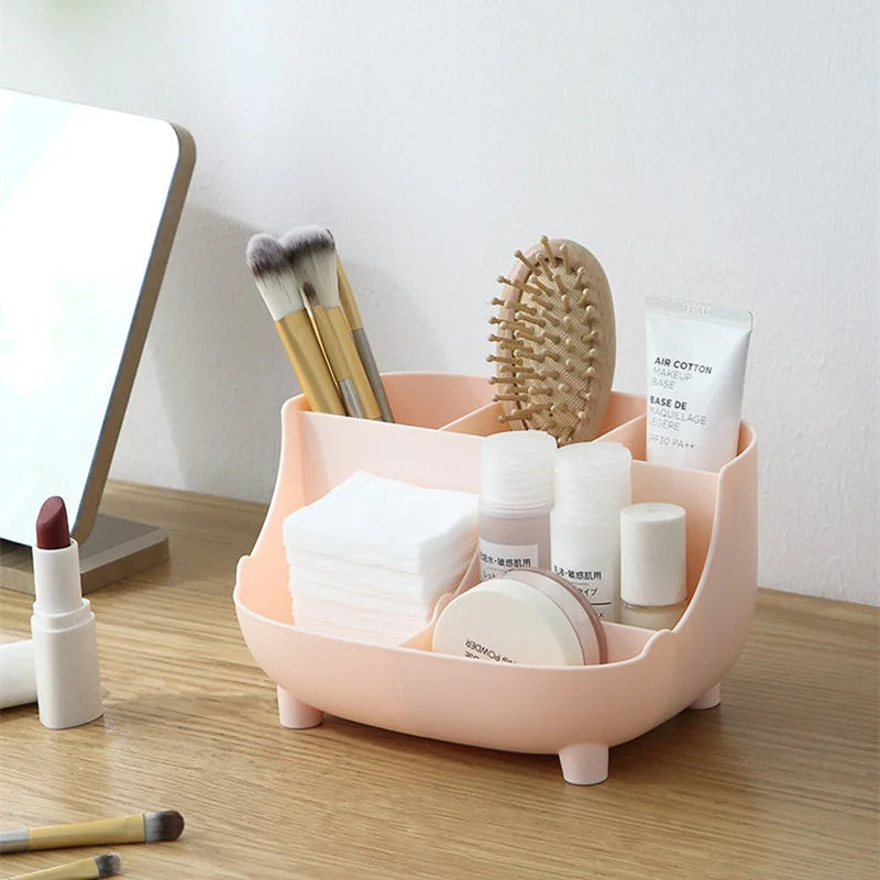 Boîte de rangement de cosmétiques de grande capacité avec 17 styles au choix, organisateur de maquillage pratique et facile à utiliser