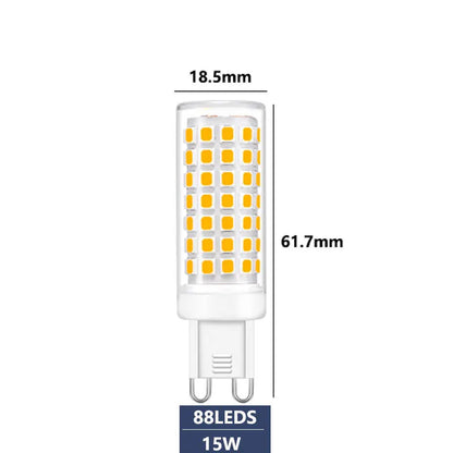 G9 led 5W  9W 12W 15W  20W  AC110V 220V   led lamp Led bulb SMD 2835 3014 LED g9 light Replace 30/40W halogen lamp light