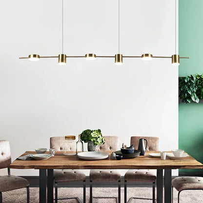 Luces colgantes Led modernas para candelabro de habitación, lámparas colgantes de cocina para techo sobre la mesa de comedor, iluminación colgante