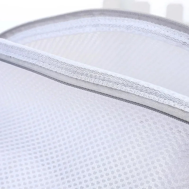 Mesh Laundry Bags Shoes Storage Organizers Washing Machine Shoes Bag Anti-deformation Travel Shoes Storage Bag Laundry Storage