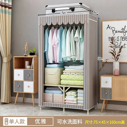 Rack Garment Wardrobes Clothes Mobile Living Room Organizer Display Wardrobes Dressing Meuble De Rangement Modern Furniture