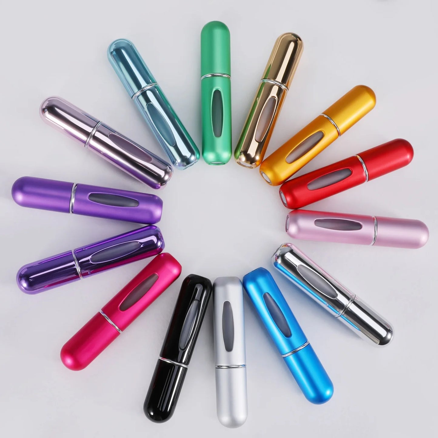 Refillable Mini Perfume Bottle Portable Cosmetic Bottle Spray Bottle Atomizer Spray Container Travel Refillable Bottles 5ml 8ml