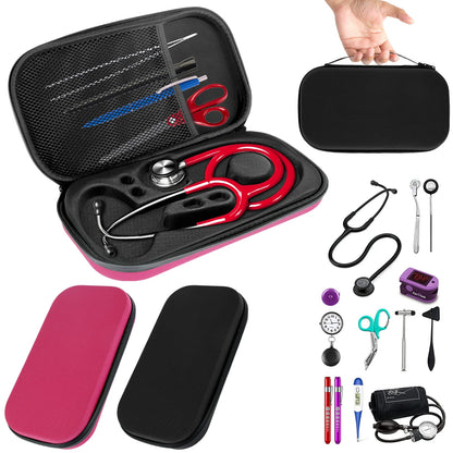 Étui pour stéthoscope résistant aux chocs, sac de transport pour stéthoscope Portable de voyage, sac de rangement léger pour stéthoscope