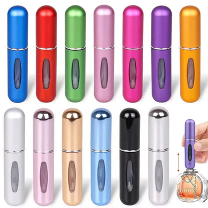 Refillable Mini Perfume Bottle Portable Cosmetic Bottle Spray Bottle Atomizer Spray Container Travel Refillable Bottles 5ml 8ml