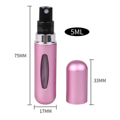 Mini bouteille de parfum rechargeable, bouteille cosmétique Portable, vaporisateur, atomiseur, conteneur de pulvérisation, bouteilles rechargeables de voyage, 5ml 8ml