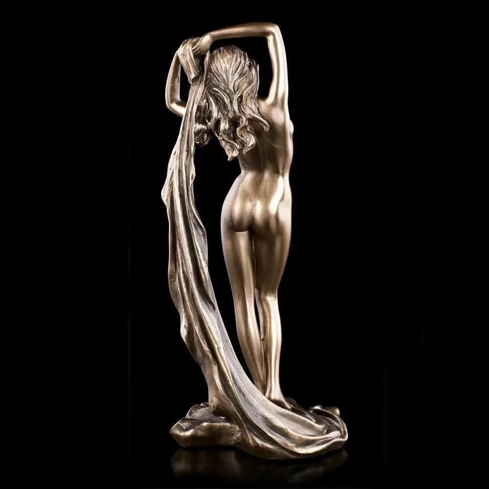 Figura de mujer Sexy, estatua artística de diosa de resina, escultura femenina, adornos de mesa, sala de estar, comedor, escritorio, decoraciones estéticas, regalos