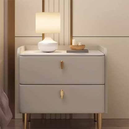 Mesa de noche blanca Para dormitorio, mesitas de noche minimalistas de estilo nórdico, de lujo, con cajones de plástico, muebles Para El Hogar y Hotel