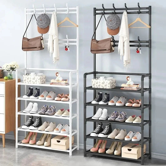 Gabinetes de Zapatero multicapa, Zapatero de lujo, caja de zapatos, Zapatero, gabinete de Metal, estante para zapatos, muebles Bondage, estante de almacenamiento