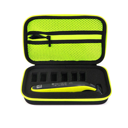 Estuche de almacenamiento EVA Estuche portátil recortadora eléctrica Afeitadora Estuche De Viaje funda protectora bolsa de almacenamiento para Philips One BladeQP2530/2520